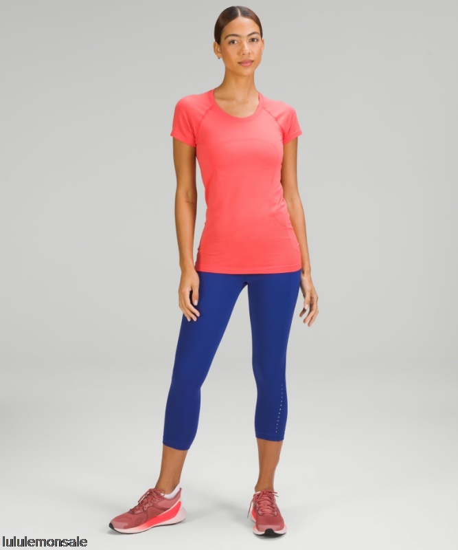 Lululemon Damen DELULU150 | Swiftly Tech Kurzarmshirt 20 Pale Himbeere